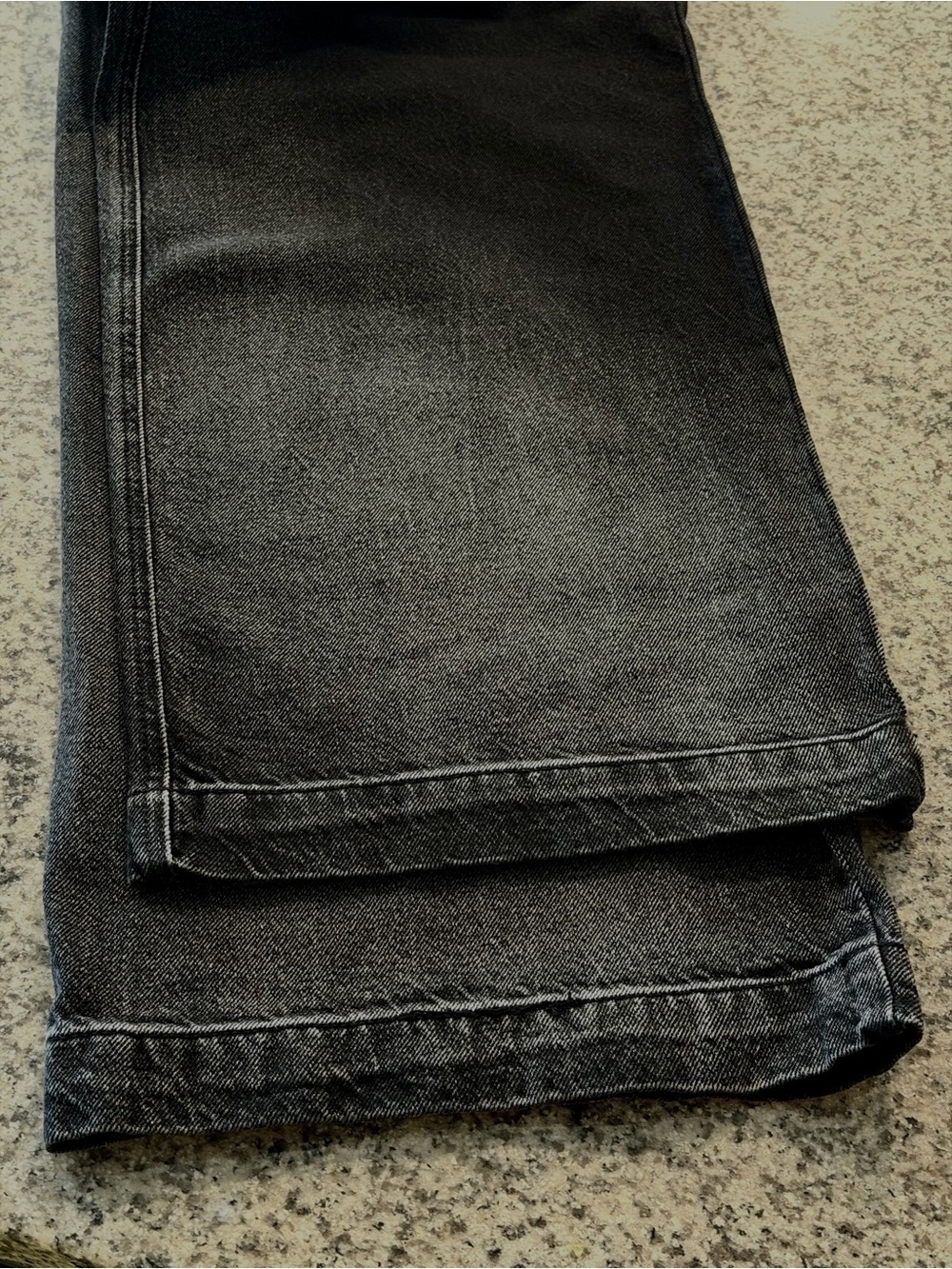 Cello Wide Leg Skater Jeans Women’s Size 11 Black Ombre Wide Belt Loops New - Picture 11 of 16